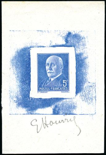 France_1941_Yvert_524a-Scott_450_unadopted_5f_Petain_blue_typo_db_AP