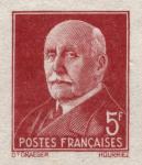 France_1941_Yvert_524a-Scott_450_unadopted_5f_Petain_carmine-red_typo_a_AP_detail