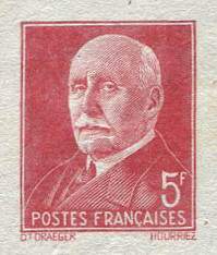 France_1941_Yvert_524a-Scott_450_unadopted_5f_Petain_carmine-red_typo_b_AP_detail