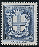 France_1941_Yvert_532-Scott_B123_Armoire_de_Marseille_b_IS