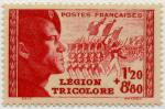 France_1942_Yvert_566-Scott_B148_Legion_tricolore_a_IS