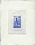 France_1942_Yvert_567a-Scott_unadopted_Beffroy-Beffroi_blue_b_AP
