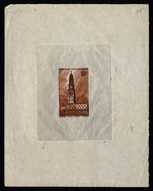France_1942_Yvert_567a-Scott_unadopted_Beffroy-Beffroi_brown_aa_AP