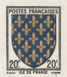 France_1943_Yvert_575a-Scott_463_unadopted_Ile-de-France_fleurs_de_lys_sans_ombre_multicolor_typo_AP_detail