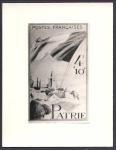France_1943_Yvert_579a-Scott_B156_unadopted_Patrie_PHOTO-MAQ