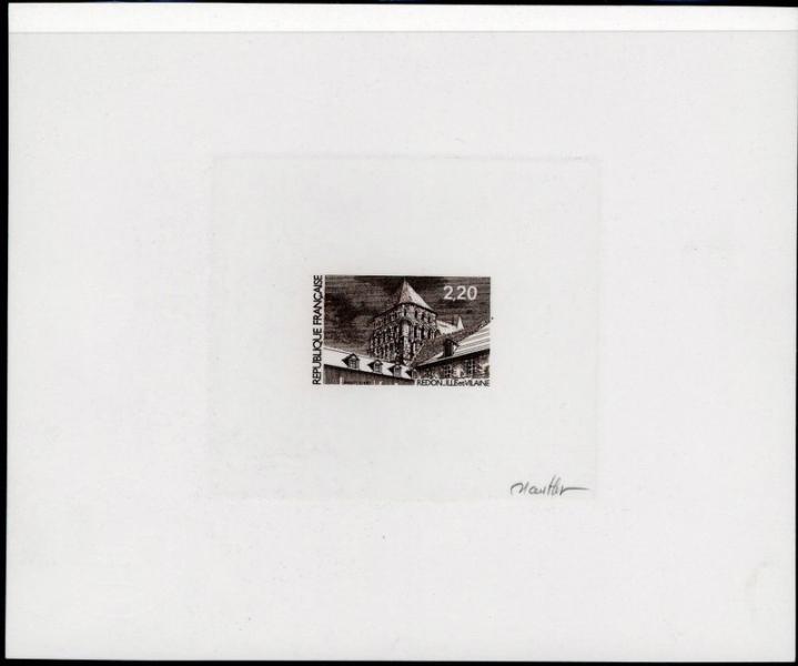 France_1987_Yvert_2462-Scott_2031_sepia