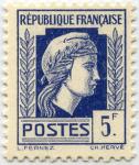 France_1944_Yvert_645-Scott_492_5f_Marianne_Alger_litho_a_IS