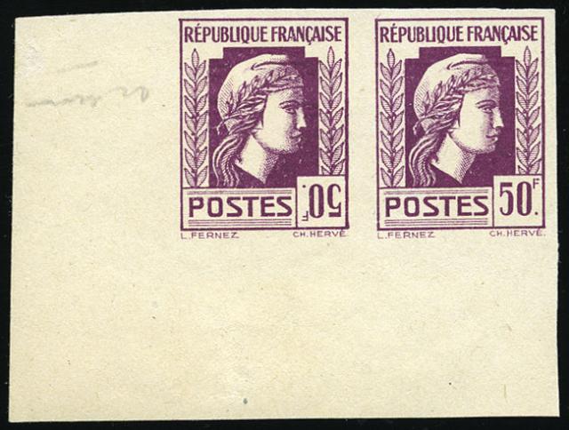 France_1944_Yvert_645a-Scott_492_unissued_inverted_50f_Marianne_dAlger_violet_ESS