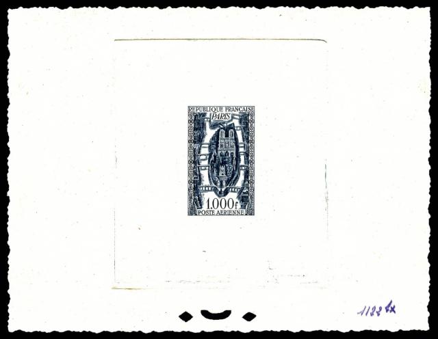 France_1949_Yvert_PA29a-Scott_C28_unadopted_1000f_Paris_blue_1122_Lx_aa_ATP