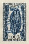 France_1949_Yvert_PA29a-Scott_C28_unadopted_1000f_Paris_blue_a_AP_detail