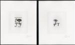 France_1987_Yvert_2491-Scott_2053_positive_black_a_+_negative_dark-grey-violet