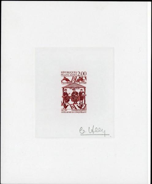 France_1987_Yvert_2492-Scott_brown-red