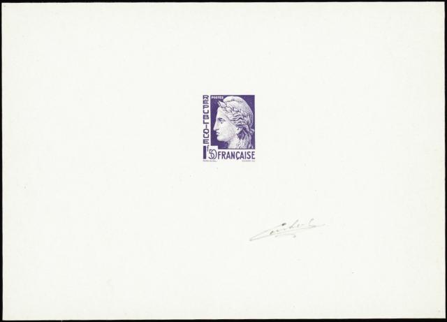 France_1945_Yvert_679a-Scott_532_unadopted_1f50_Ceres_de_Cortot_et_Mazelin_Type_I-B_blue-violet_typo_e_AP
