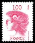 France_1976_Yvert_1892b-Scott_1496_unissued_1f_Marianne_by_Excoffon-Durrens_h_US