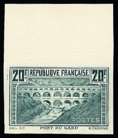 France_1929_Yvert_262-Scott_253_green-grey_a