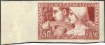 France_1928_Yvert_252-Scott_B27_red-brown_imperf_b