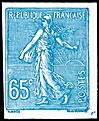 France_1924_Yvert_201-Scott_149_light-blue_typo