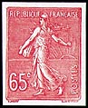 France_1924_Yvert_201-Scott_149_red_a_typo