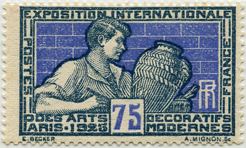 France_1924_Yvert_214-Scott_224_typo
