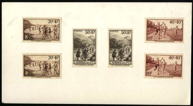 France_1937_Yvert_345-47-Scott_different_colors