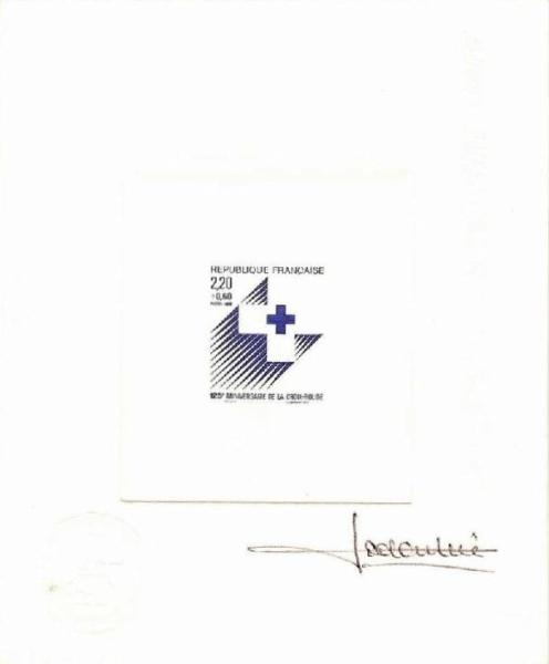 France_1988_Yvert_2555-Scott_B601_blue-violet