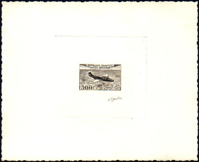 France_1953_Yvert_PA32b-Scott_C31b_unadopted_500f_Fleuret_sepia_a_AP