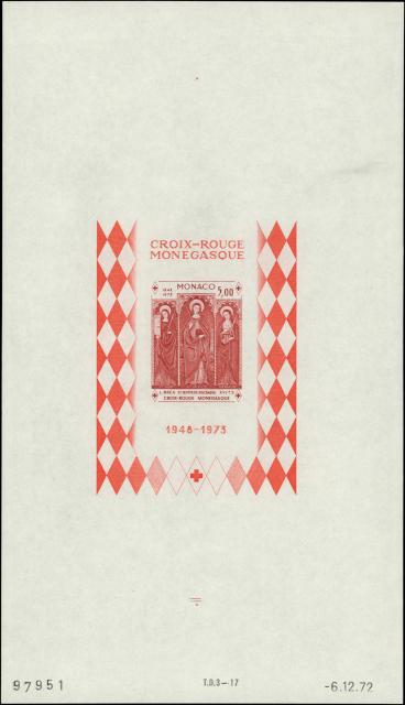 Monaco_1972_Yvert_BF7a-Scott_864_unadopted_Dolceaqua_Red_Cross_red_d_ESS