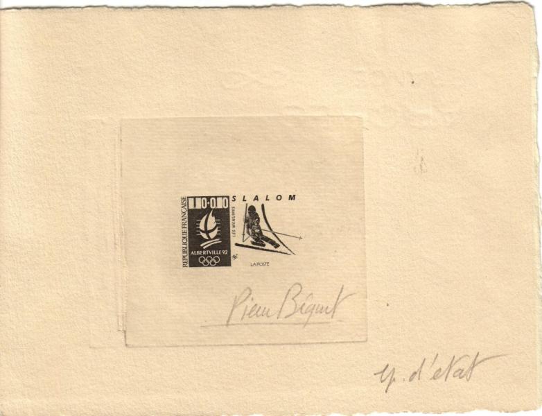 France_1991_Yvert_2676-Scott_B623_etat_black