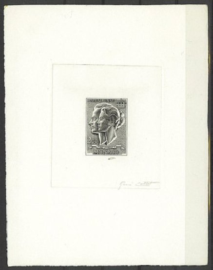 Monaco_1966_Yvert_PA87a-Scott_C69_unadopted_Grace_and_Rainier_profile_black_c_AP