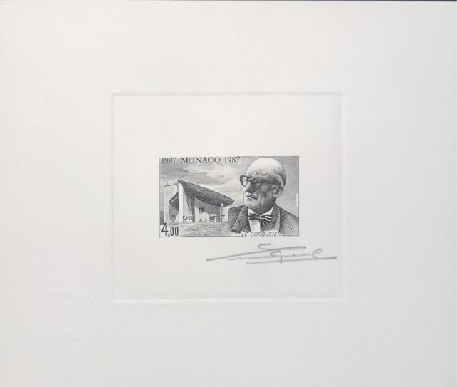 Monaco_1987_Yvert_1606a-Scott_1600_unadopted_Le_Corbusier_black_c_AP