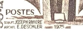 France_1975_Yvert_1854-Scott_1454_etat_dark-brown_detail