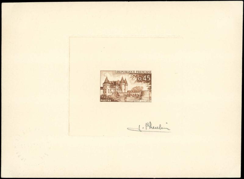 France_1961_Yvert_1313-Scott_1009_brown_ac