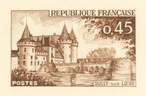 France_1961_Yvert_1313-Scott_1009_brown_ac_detail
