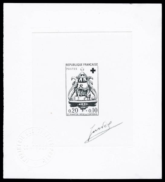 France_1960_Yvert_1278-Scott_B347_black_a