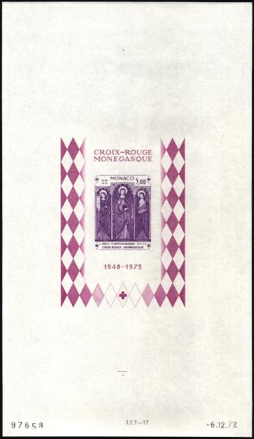 Monaco_1972_Yvert_BF7a-Scott_864_unadopted_Dolceaqua_Red_Cross_violet_da_ESS
