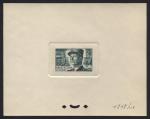 France_1952_Yvert_920b-Scott_675b_unadopted_Marechal_de_Lattre_Type_II_green_1313_Lx_CP