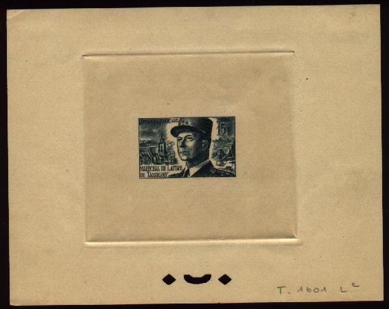 France_1952_Yvert_920b-Scott_675b_unadopted_Marechal_de_Lattre_Type_II_grey_1601_Lc_ba_ATP