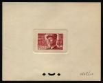 France_1952_Yvert_920b-Scott_675b_unadopted_Marechal_de_Lattre_Type_II_red_1408_Lx_aa_CP