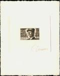 France_1952_Yvert_920b-Scott_675b_unadopted_Marechal_de_Lattre_Type_II_sepia_a_AP