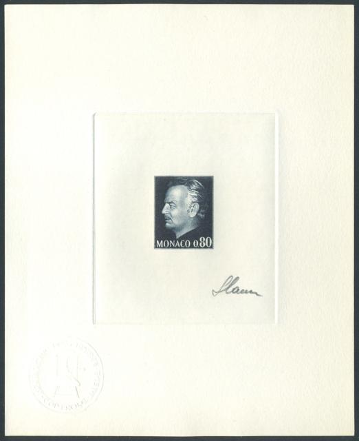 Monaco_1972_Yvert_993b-Scott_934_unadopted_without_inscription_80c_Prince_Rainier_III_dark-blue_a_AP