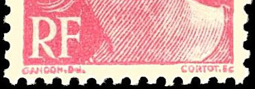 France_1945_Yvert_712-Scott_535_Marianne_de_Gandon_et_Cortot_typo_a_IS_detail