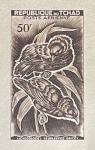 Chad_1961_Yvert_PA2-Scott_C2_etat_sepia_detail