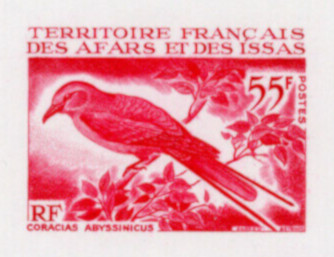 Afars_1967_Yvert_332-Scott_313_carmine-red_detail