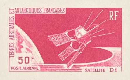 FSAT_1966_Yvert_PA12-Scott_C11_red-lilac_c_detail