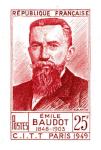 France_1949_Yvert_846A-Scott_627_unissued_Emile_Baudot_red_1419_Lx_CP_detail