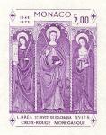 Monaco_1972_Yvert_BF7a-Scott_864_unadopted_Dolceaqua_Red_Cross_violet_l_ESS_detail