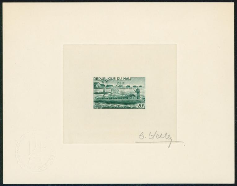 Mali_1966_Yvert_92-Scott_90_green_a