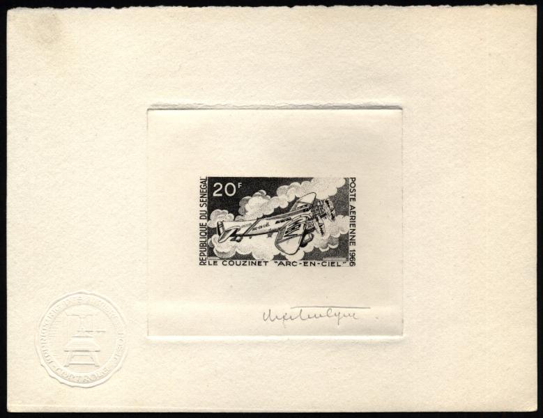 Senegal_1966_Yvert_PA54-Scott_C48_black_na
