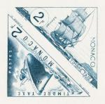 Monaco_1953_Yvert_Taxe_40-41-Scott_J40a_blue_ba_detail
