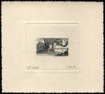 Monaco_1955_Yvert_PA59a-Scott_C40_unadopted_Scweitzer_1er_etat_black_AP